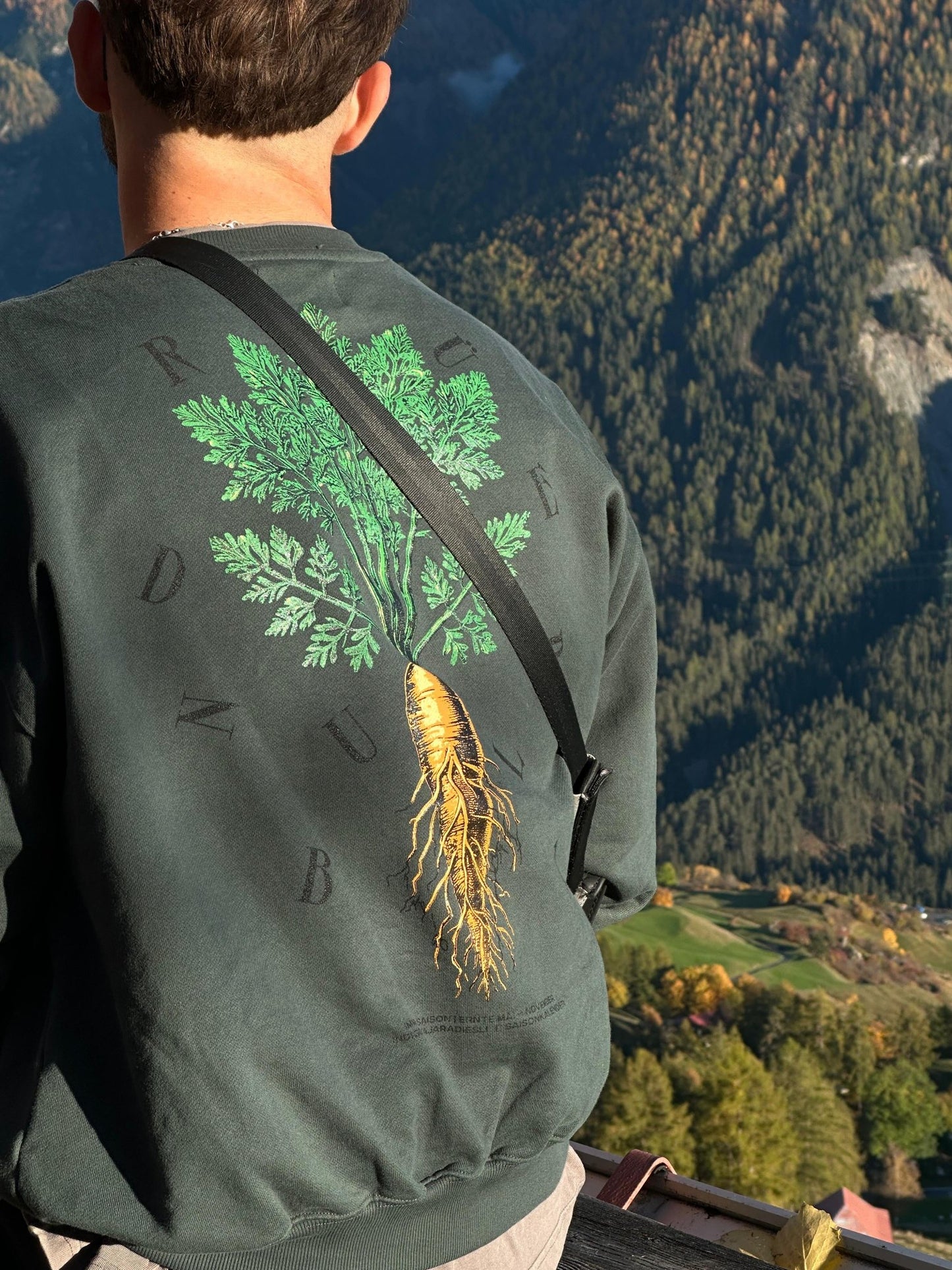 Saisonkalender Sweater September Rüebli Classic