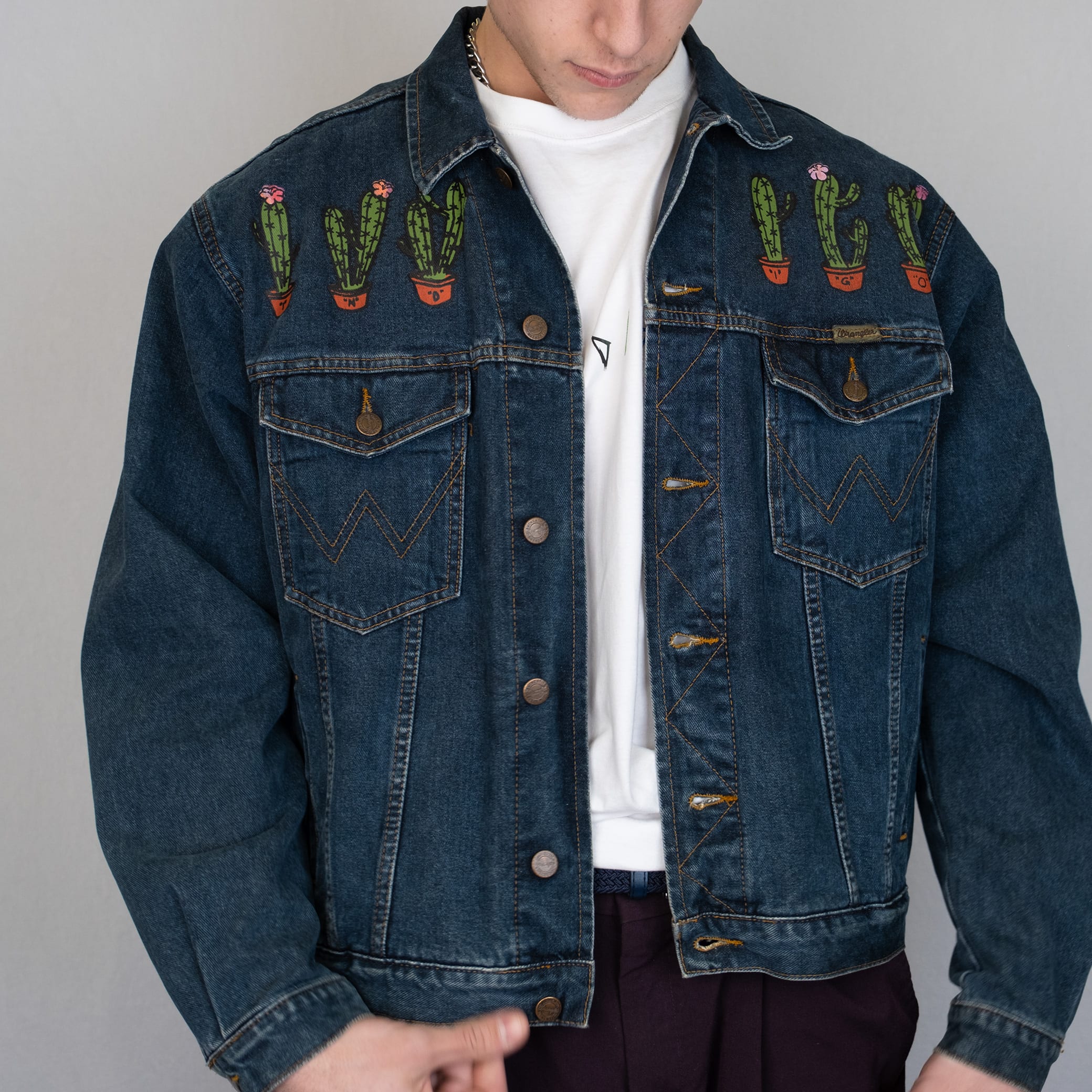 Vintage 2024 Big Bell Workwear Indigo Safari Denim Jacket